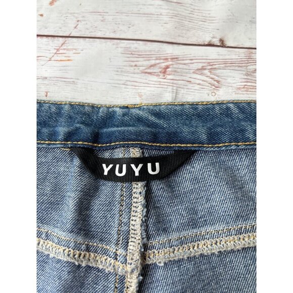 Yuyu Active High Rise Denim Zipper Jeans Size Small - Picture 8 of 9